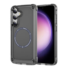 Skin Feel TPU + PC MagSafe Magnetic Phone Case, For Samsung Galaxy S25 5G, For Samsung Galaxy S25+ 5G, For Samsung Galaxy S25 Ultra 5G, For Samsung Galaxy S24 Ultra 5G, For Samsung Galaxy S24+ 5G, For Samsung Galaxy S24 5G