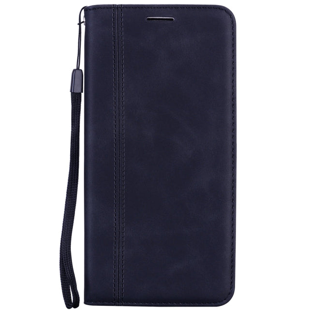 Frosted Business Magnetic Horizontal Flip PU Leather Case with Holder & Card Slot & Lanyard, For iPhone 11 Pro Max, For iPhone XS / X, For iPhone XR, For iPhone XS Max