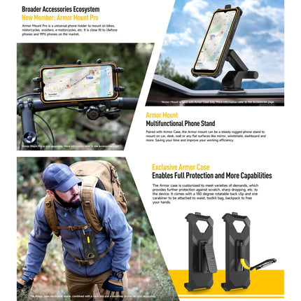 Ulefone Armor X13, IP68/IP69K Rugged Phone, 6.52 inch Android 15 MediaTek Helio G36 Octa Core, Network: 4G, NFC, OTG, 6GB+64GB