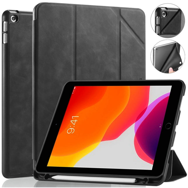 DG.MING See Series Horizontal Flip Leather Case with Holder & Pen Holder, For iPad 10.2 2021 / 2020 / 2019