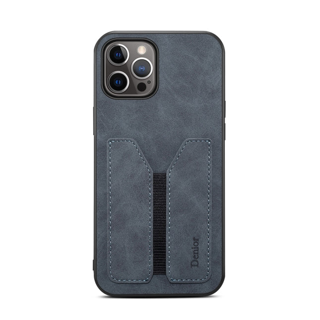 Denior DV Elastic Card Slot PU Back Cover Phone Case, For iPhone 15 Pro Max, For iPhone 15 Pro, For iPhone 15 Plus, For iPhone 15