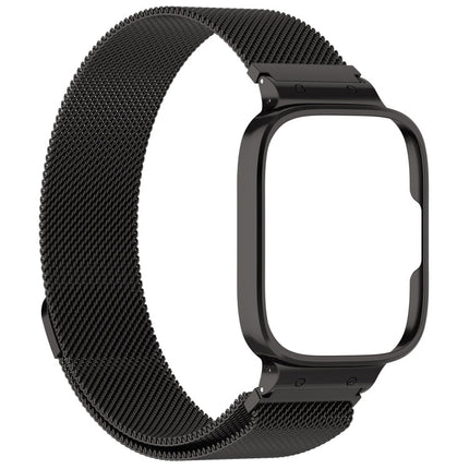 2 in 1 Milan Metal Watch Band with Watch Frame, For Redmi Watch 3 Lite / Watch 3 Active