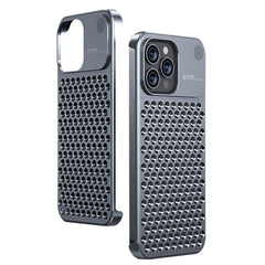 Aromatherapy Aluminum Alloy Cooling Phone Case, For iPhone 14 Plus, For iPhone 15 Pro Max, For iPhone 14, For iPhone 15 Pro, For iPhone 15, For iPhone 14 Pro, For iPhone 14 Pro Max, For iPhone 13 Pro Max, For iPhone 13 Pro, For iPhone 13