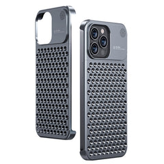 Aromatherapy Aluminum Alloy Cooling Phone Case, For iPhone 14 Plus, For iPhone 15 Pro Max, For iPhone 14, For iPhone 15 Pro, For iPhone 15, For iPhone 14 Pro, For iPhone 14 Pro Max, For iPhone 13 Pro Max, For iPhone 13 Pro, For iPhone 13