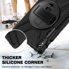 Rotary Handle Grab TPU + PC Tablet Case, For Galaxy Tab S10 FE / S9 FE / S9 / S8 / S7, For Samsung Galaxy Tab S9+ / S8+