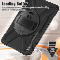 Rotary Handle Grab TPU + PC Tablet Case, For Galaxy Tab S10 FE / S9 FE / S9 / S8 / S7, For Samsung Galaxy Tab S9+ / S8+