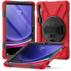 Rotary Handle Grab TPU + PC Tablet Case, For Galaxy Tab S10 FE / S9 FE / S9 / S8 / S7, For Samsung Galaxy Tab S9+ / S8+