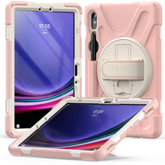 Rotary Handle Grab TPU + PC Tablet Case, For Galaxy Tab S10 FE / S9 FE / S9 / S8 / S7, For Samsung Galaxy Tab S9+ / S8+
