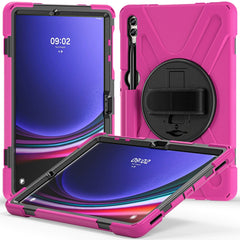 Rotary Handle Grab TPU + PC Tablet Case, For Galaxy Tab S10 FE / S9 FE / S9 / S8 / S7, For Samsung Galaxy Tab S9+ / S8+