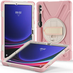 Rotary Handle Grab TPU + PC Tablet Case, For Galaxy Tab S10 FE / S9 FE / S9 / S8 / S7, For Samsung Galaxy Tab S9+ / S8+