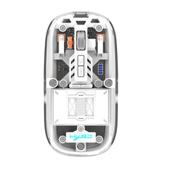 HXSJ T900 Transparent Magnet Three-mode Wireless Gaming Mouse