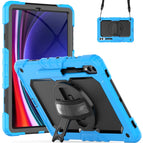 For Samsung Galaxy Tab S10+ / S9+ / S9 FE+ / Light Blue+Black