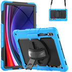 For Samsung Galaxy Tab S9 Ultra / S10 Ultra / Light Blue+Black