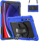 For Samsung Galaxy Tab S9 Ultra / S10 Ultra / Dark Blue+Black