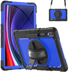 For Samsung Galaxy Tab S9 Ultra / S10 Ultra / Black+Dark Blue