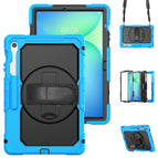 For Samsung Galaxy Tab S10 FE+ / Black+Light Blue