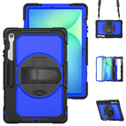 For Samsung Galaxy Tab S10 FE+ / Dark Blue+Black