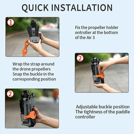 STARTRC Propellers Holder Guard Prop Blade Stabilizer, For DJI Air 3