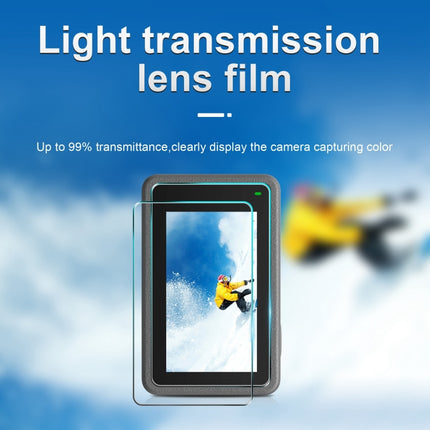 STARTRC 3 in 1 Lens Protector Front and Rear Screen Tempered Glass Films