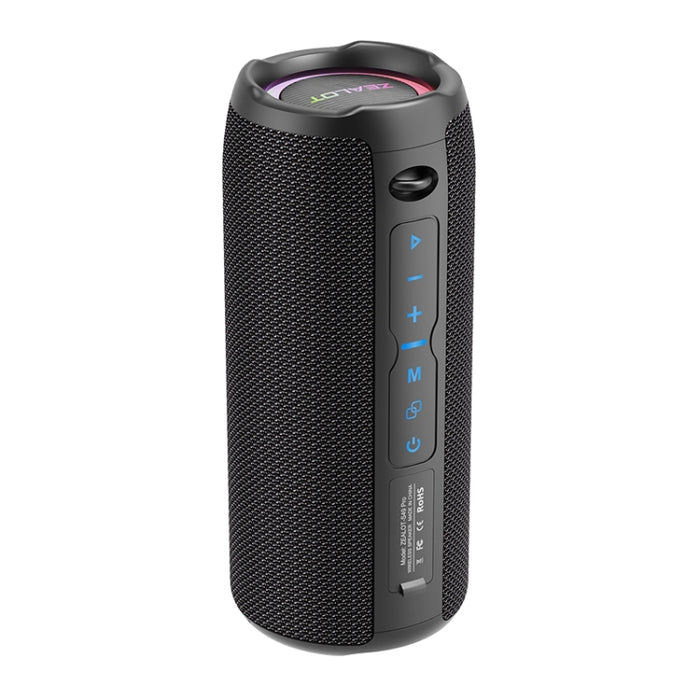 Zealot S49 Pro 20W Outdoor Portable Wireless Bluetooth Speaker with RGB Light, S49 Pro