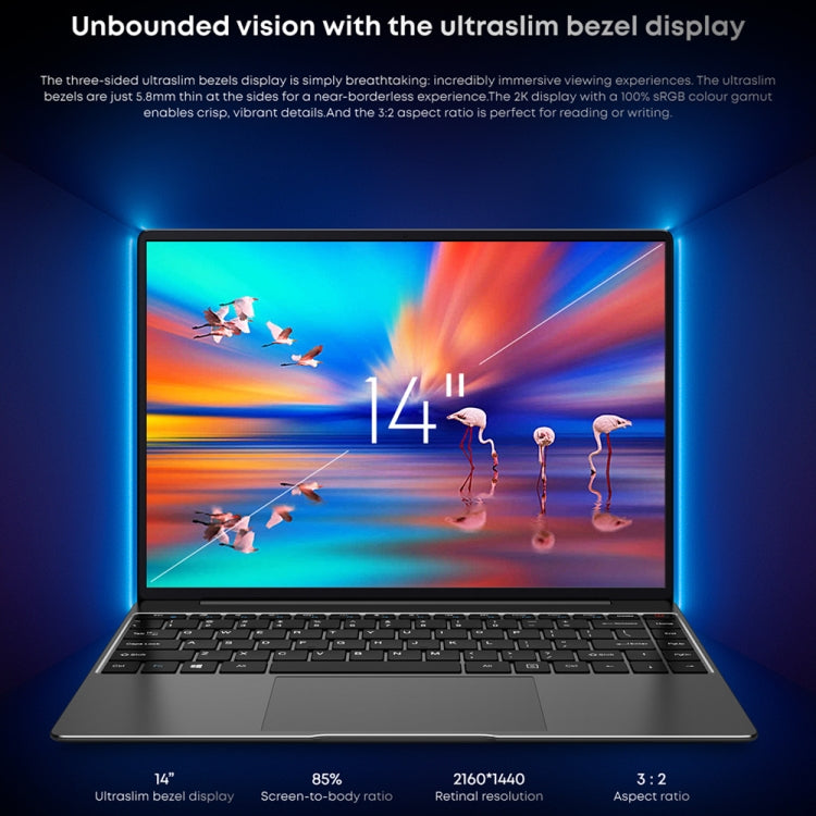 CHUWI CoreBook X 14 inch Laptop, Windows 11 Intel 12th Gen Core i5-1235U Deca Core