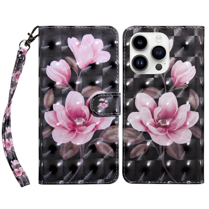 3D Painted Leather Phone Case, For iPhone 15 Pro Max, For iPhone 15 Pro