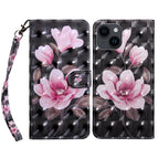 For iPhone 15 / Pink Flower