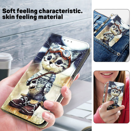 3D Painted Leather Phone Case, For iPhone 16 Pro Max, For iPhone 16 Pro