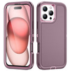 For iPhone 16 Pro / Purple + Pink