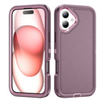 For iPhone 16 / Purple + Pink