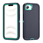 For iPhone 17e / 16e / Dark Blue + Light Blue