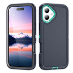 For iPhone 17 / Dark Blue + Light Blue