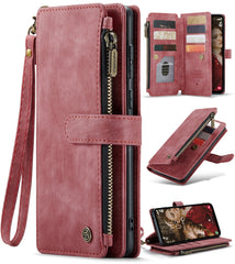 CaseMe C30 Card Slots Zipper Wallet Leather Phone Case