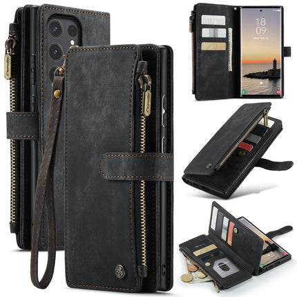 CaseMe C30 Card Slots Zipper Wallet Leather Phone Case