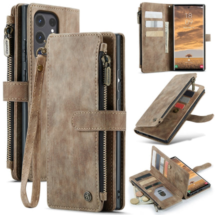 CaseMe C30 Card Slots Zipper Wallet Leather Phone Case