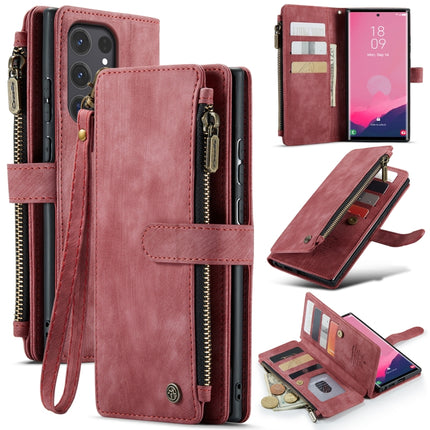 CaseMe C30 Card Slots Zipper Wallet Leather Phone Case