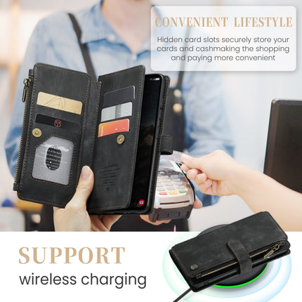 CaseMe C30 Card Slots Zipper Wallet Leather Phone Case