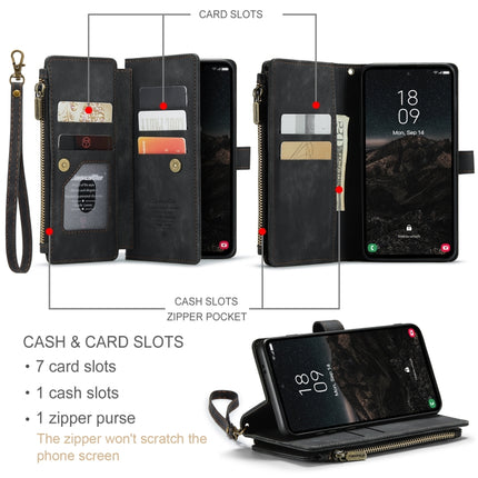 CaseMe C30 Card Slots Zipper Wallet Leather Phone Case
