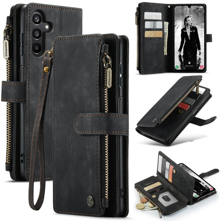 CaseMe C30 Card Slots Zipper Wallet Leather Phone Case