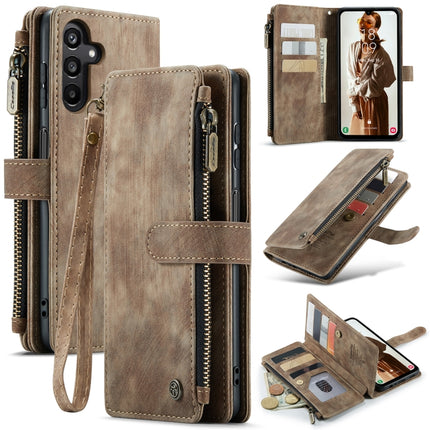 CaseMe C30 Card Slots Zipper Wallet Leather Phone Case