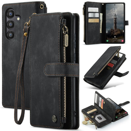 CaseMe C30 Card Slots Zipper Wallet Leather Phone Case
