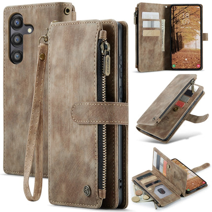 CaseMe C30 Card Slots Zipper Wallet Leather Phone Case