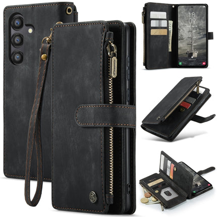 CaseMe C30 Card Slots Zipper Wallet Leather Phone Case