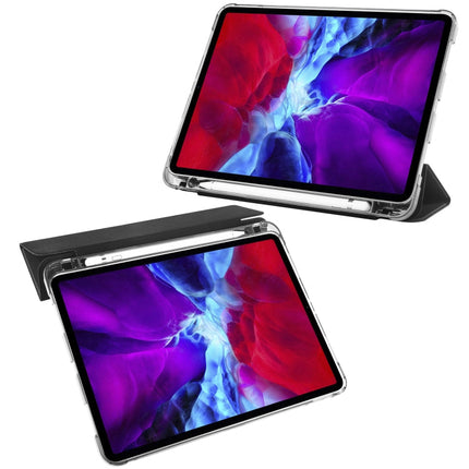 3-folding Horizontal Flip PU Leather + Shockproof TPU Case with Holder & Pen Slot, For iPad Pro 11 (2020) / iPad Pro 11(2018), For iPad Air 13 2025 / 2024 / iPad Pro 12.9 (2020) / iPad Pro 12.9(2018), For iPad 10.2 2021 / 2020 / 2019�������������������...