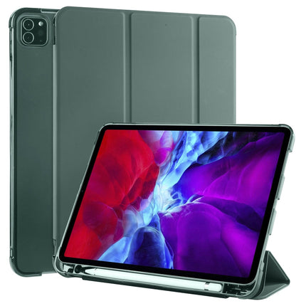 3-folding Horizontal Flip PU Leather + Shockproof TPU Case with Holder & Pen Slot, For iPad Pro 11 (2020) / iPad Pro 11(2018), For iPad Air 13 2025 / 2024 / iPad Pro 12.9 (2020) / iPad Pro 12.9(2018), For iPad 10.2 2021 / 2020 / 2019�������������������...