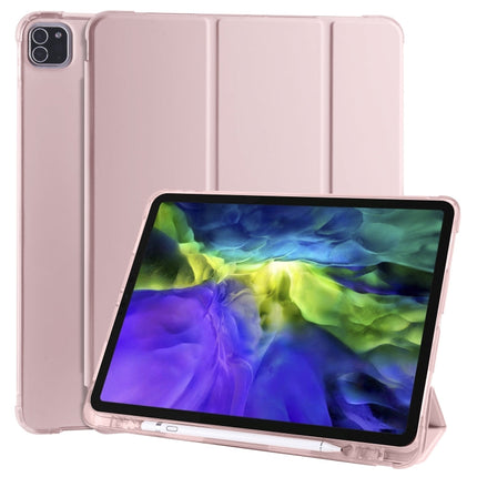 3-folding Horizontal Flip PU Leather + Shockproof TPU Case with Holder & Pen Slot, For iPad Pro 11 (2020) / iPad Pro 11(2018), For iPad Air 13 2025 / 2024 / iPad Pro 12.9 (2020) / iPad Pro 12.9(2018), For iPad 10.2 2021 / 2020 / 2019�������������������...