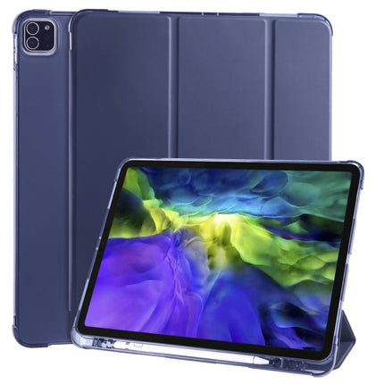 3-folding Horizontal Flip PU Leather + Shockproof TPU Case with Holder & Pen Slot, For iPad Pro 11 (2020) / iPad Pro 11(2018), For iPad Air 13 2025 / 2024 / iPad Pro 12.9 (2020) / iPad Pro 12.9(2018), For iPad 10.2 2021 / 2020 / 2019�������������������...