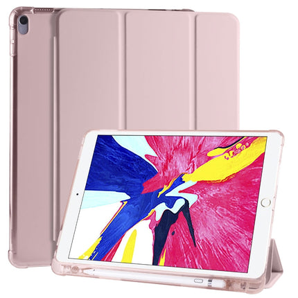 3-folding Horizontal Flip PU Leather + Shockproof TPU Case with Holder & Pen Slot, For iPad Pro 11 (2020) / iPad Pro 11(2018), For iPad Air 13 2025 / 2024 / iPad Pro 12.9 (2020) / iPad Pro 12.9(2018), For iPad 10.2 2021 / 2020 / 2019�������������������...