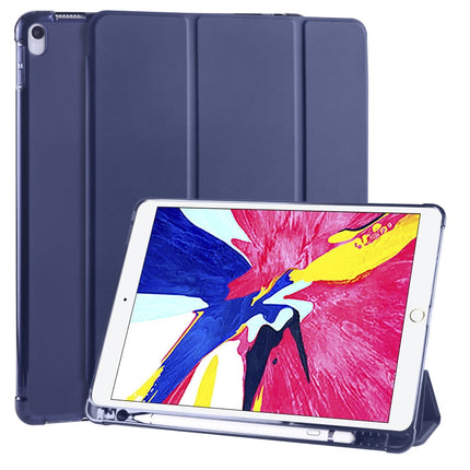 3-folding Horizontal Flip PU Leather + Shockproof TPU Case with Holder & Pen Slot, For iPad Pro 11 (2020) / iPad Pro 11(2018), For iPad Air 13 2025 / 2024 / iPad Pro 12.9 (2020) / iPad Pro 12.9(2018), For iPad 10.2 2021 / 2020 / 2019�������������������...