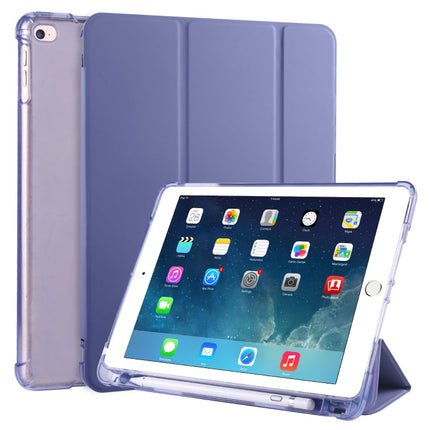 3-folding Horizontal Flip PU Leather + Shockproof TPU Case with Holder & Pen Slot, For iPad Air / Air 2 / 9.7 (2017) & (2018), For iPad Mini 5 / Mini 4
